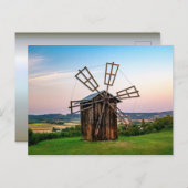 Carte Postale Windmill Outhouse (Devant / Derrière)
