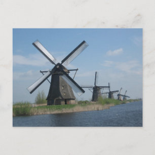 Carte Postale Windmills