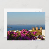 Carte Postale Windmills sur Patmos (Devant / Derrière)