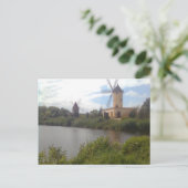 Carte Postale Windmühlenmuseum Gifhorn (Debout devant)