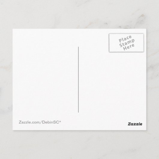 Carte postale WIndow (Dos)