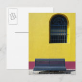 Carte Postale Window and Bench (Devant / Derrière)