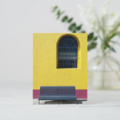 Carte Postale Window and Bench (Debout devant)