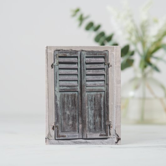 Carte Postale Window shutter (Debout devant)