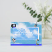 Carte Postale Windows95 - Thème de l'ordinateur (Debout devant)