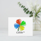 Carte Postale Windows Clover Edition (Debout devant)