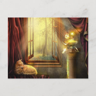 Carte postale Windows Shopping