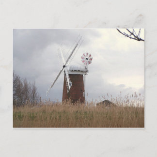 Carte Postale Windpump chevalin Norfolk