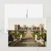 Carte Postale Windsor Castle East Terrace c.1895 (Devant / Derrière)