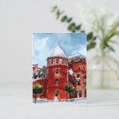 Carte Postale Windsor Hotel Americus Géorgie peinture art (Debout devant)