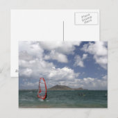 Carte Postale Windsurf à Hawaii (Devant / Derrière)