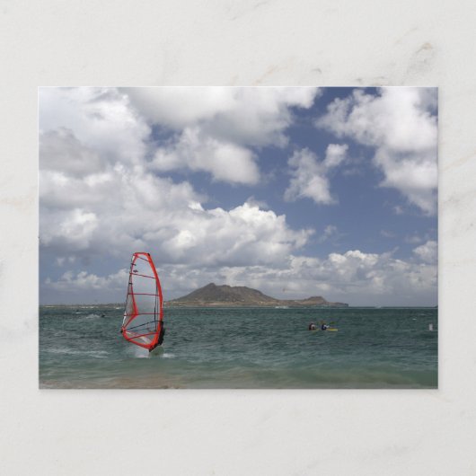 Carte Postale Windsurf à Hawaii (Devant)