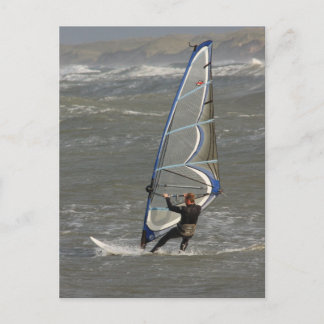 Carte Postale Windsurfer - North Jytland, Danemark