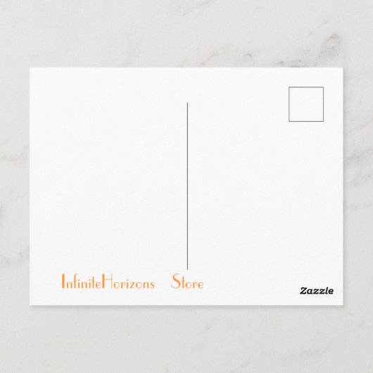 Carte postale Windy Automne Day (Dos)