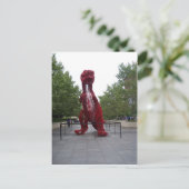 Carte Postale Windy City Dinosaur (Debout devant)