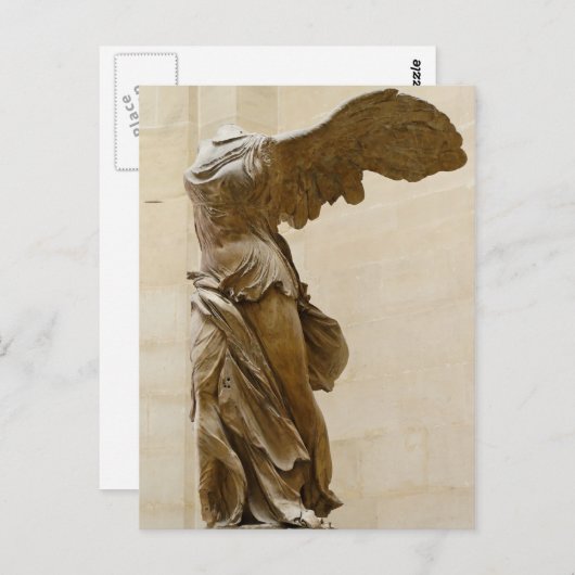 Carte Postale Winged Victory of Samothrace (Devant / Derrière)