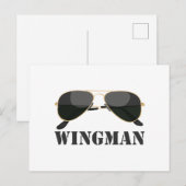 Carte Postale Wingman (Devant / Derrière)
