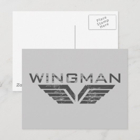Carte Postale Wingman (Devant / Derrière)