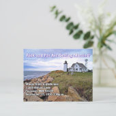 Carte Postale Wings Neck Lighthouse, Massachusetts (Debout devant)