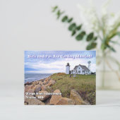 Carte Postale Wings Neck Lighthouse, Massachusetts (Debout devant)