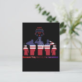 Carte Postale Wings of remembrance black (Debout devant)