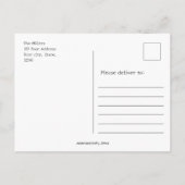 Carte Postale Wings Whimsical Fall Forest Fox (Dos)