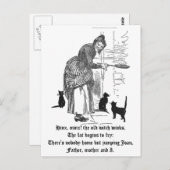 Carte Postale Winking Witsery Rhyme (Devant / Derrière)