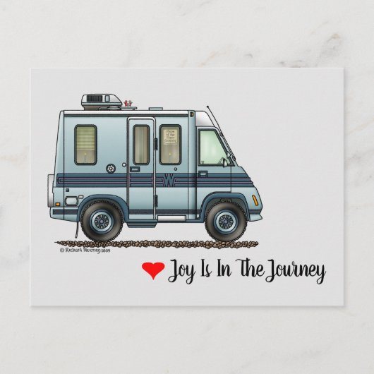 Carte Postale Winnebago LeSharo Camper RV (Devant)