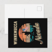 Carte Postale Winnemucca Nevada (Devant / Derrière)