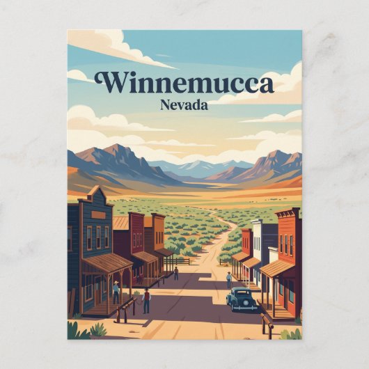 Carte Postale Winnemucca, Nevada (Devant)
