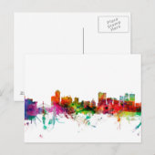 Carte Postale Winnipeg Canada Skyline (Devant / Derrière)