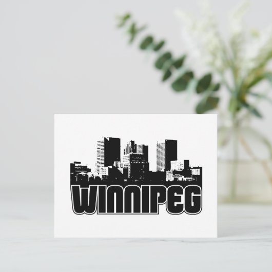 Carte Postale Winnipeg Skyline (Debout devant)
