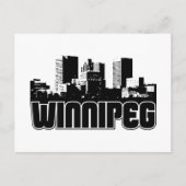 Carte Postale Winnipeg Skyline (Devant)