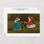 Carte Postale Winslow Homer (Devant / Derrière)