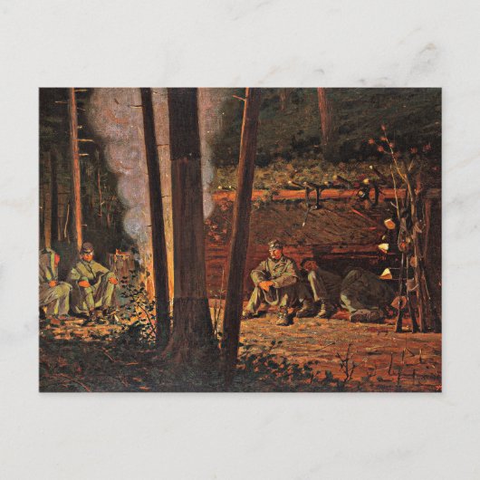 Carte Postale Winslow Homer art - Devant Yorktown (Devant)