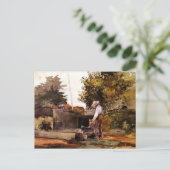 Carte Postale Winslow Homer - Au puits (Debout devant)