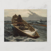 Carte Postale Winslow Homer - "carte postale de l'avertissement (Devant)