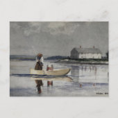 Carte Postale Winslow Homer - Diffusion des anguilles (Devant)