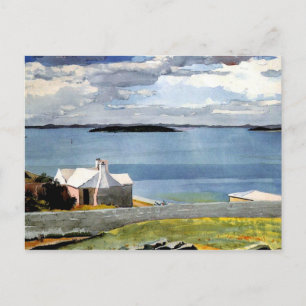 Carte Postale Winslow Homer - Eau Intérieure, Bermudes