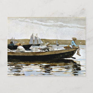 Carte Postale Winslow Homer - Garçons dans un Dory