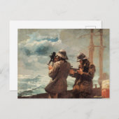 Carte Postale Winslow Homer - Huit cloches (Devant / Derrière)