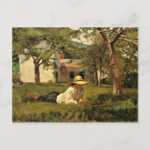 Carte Postale Winslow Homer - Le Nooning (Devant)