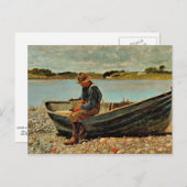 Carte Postale Winslow Homer - Ligne sinueuse (Devant / Derrière)