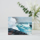 Carte Postale Winslow Homer, Northeaster, 1895 (Debout devant)