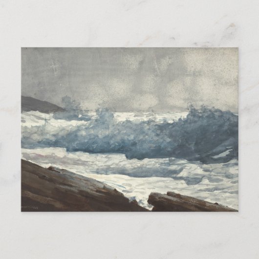 Carte Postale Winslow Homer - Prout's Neck, Breakers (Devant)