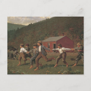 Carte Postale Winslow Homer Snap Whip