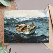 Carte Postale Winslow Homer The Gulf Stream Peinture Art Imprime