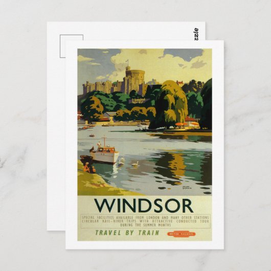Carte Postale Winsor - UK (Devant / Derrière)