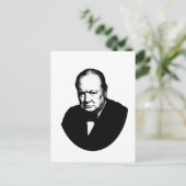Carte Postale Winston Churchill (Debout devant)