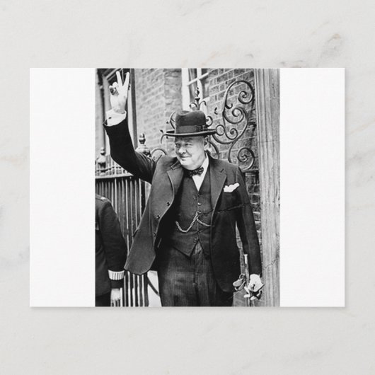 Carte Postale Winston Churchill (Devant)